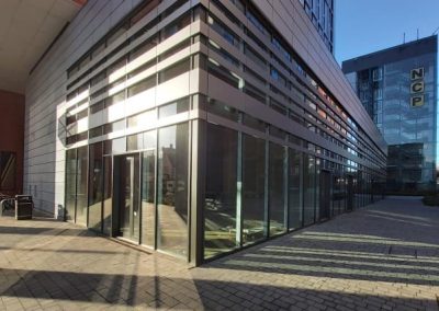 Curtain Walling And Automatic Doors Installed At Coventry City Village