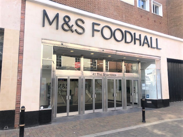 Aluminium Swing & Automatic Doors Installed At M&S Foodhall, Various Locations.
